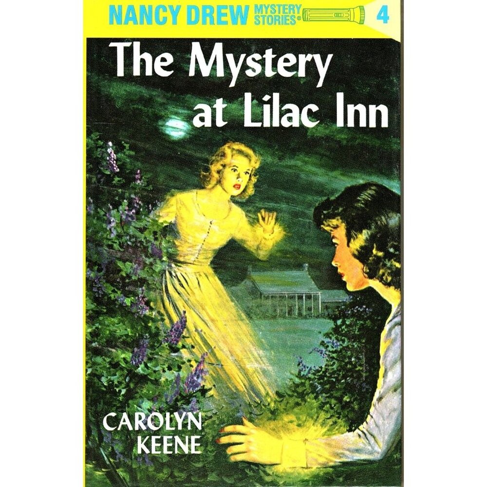 Nancy Drew Mystery Stories Book 4 The Mystery At Lilac Inn Hardcover 1989